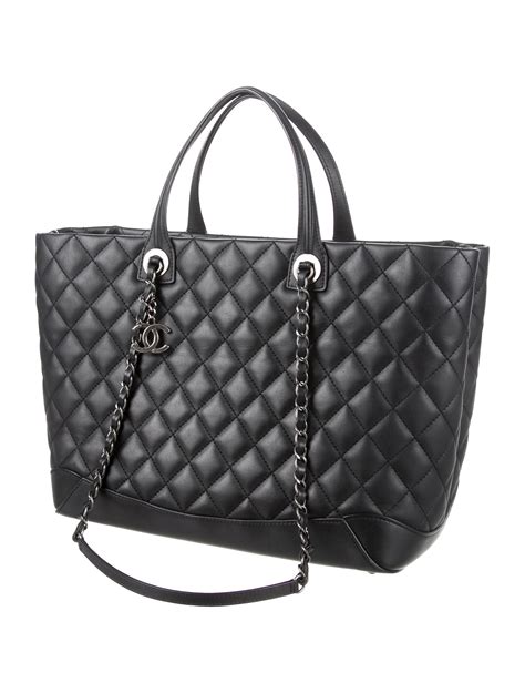 chanel big shopping bag|chanel large shopping tote price.